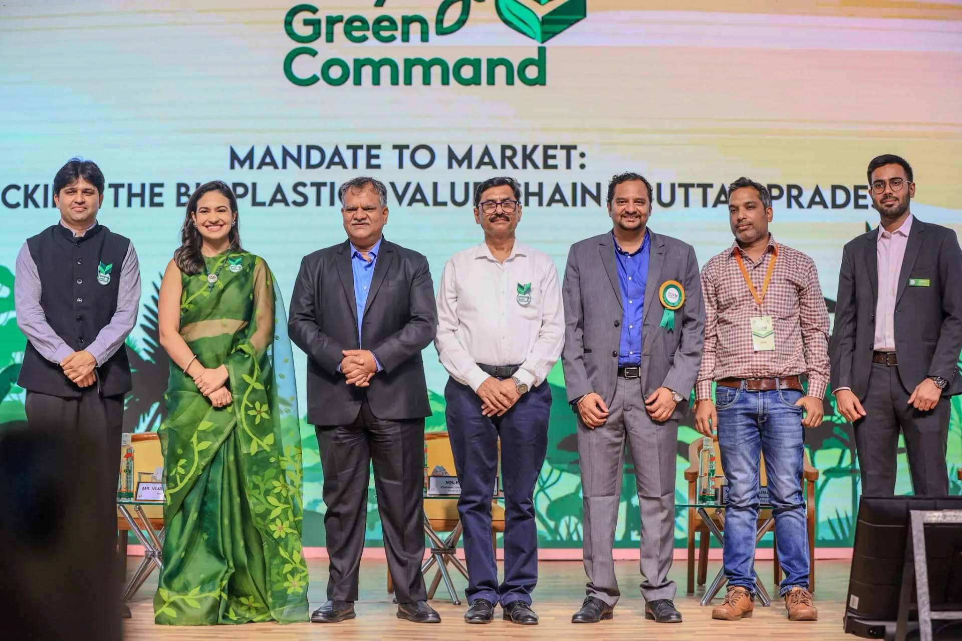 Ms Avantika Saraogi, ED, BCML, moderated the panel "Mandate to Market: Unlocking the Bioplastics Value Chain in Uttar Pradesh", fostering dialogue on policy, innovation, and collaboration to accelerate the growth of India's bioplastics ecosystem.