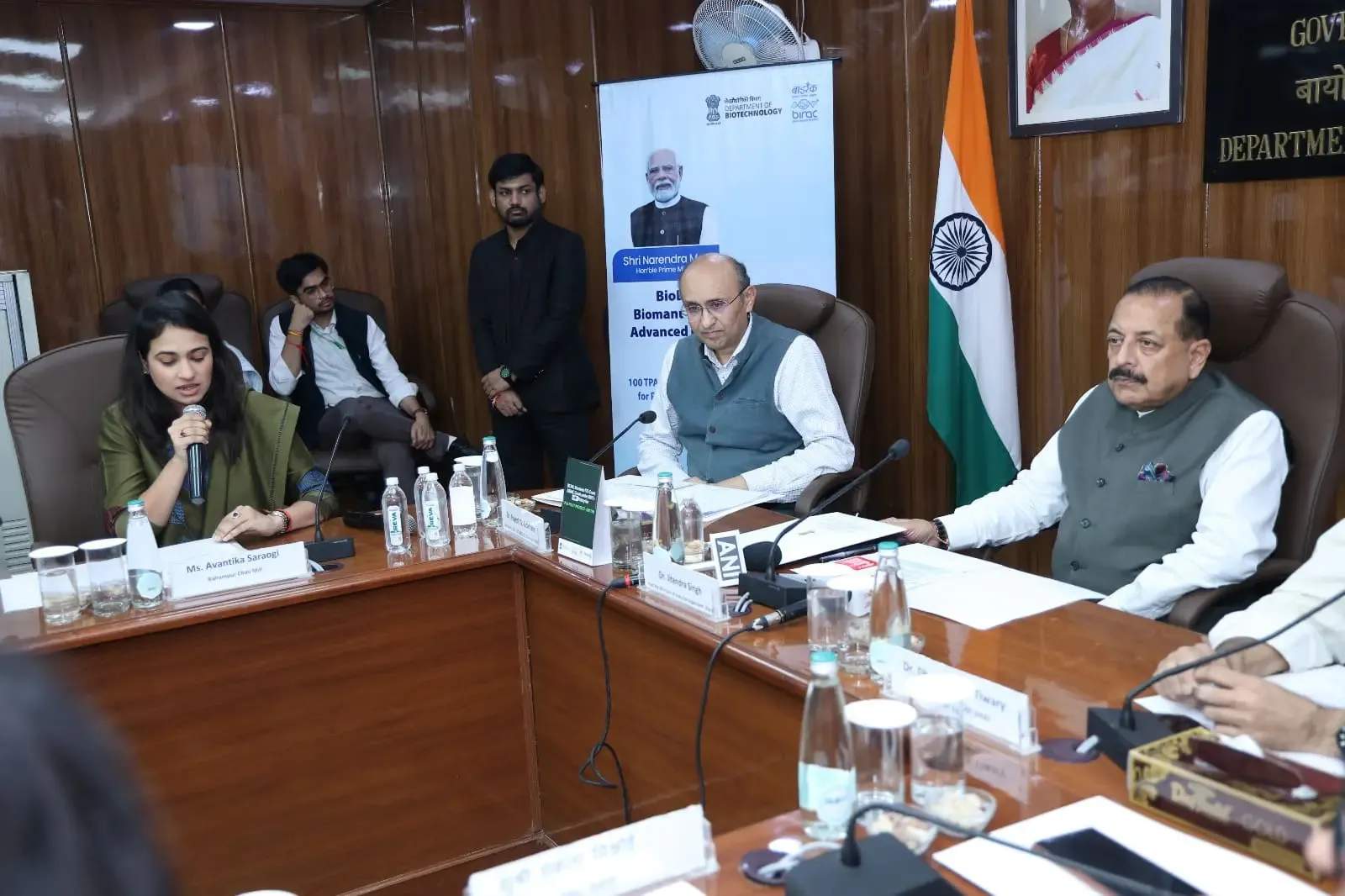 “The _75 crore BioE3 grant is a strong endorsement of the strategic role that advanced biomanufacturing will play in India’s future.” AVANTIKA SARAOGI - Executive Director, Balrampur Chini Mills Limited.